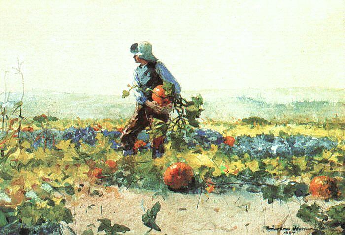 Winslow Homer For to be a Farmer's Boy Germany oil painting art